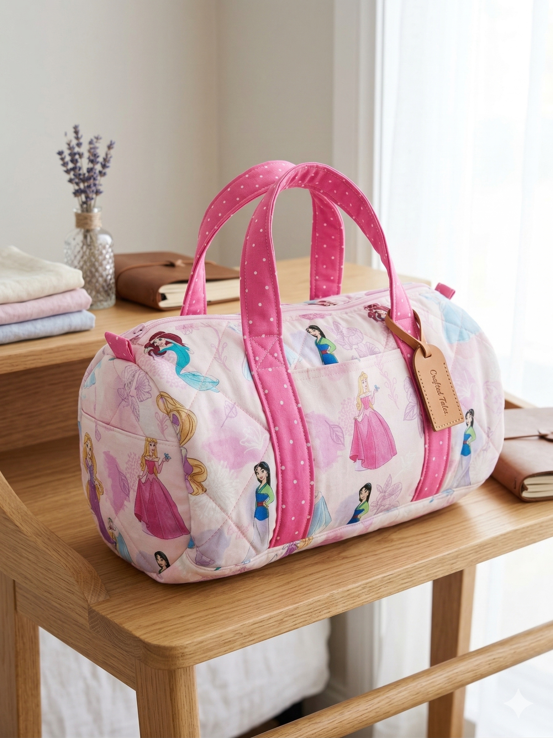Quilted Princess Duffle - Small